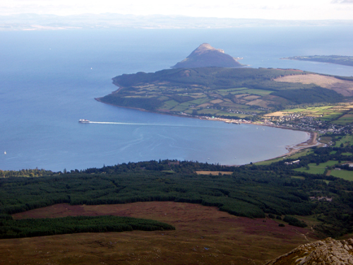 View from Goatfell, Isle of Arran